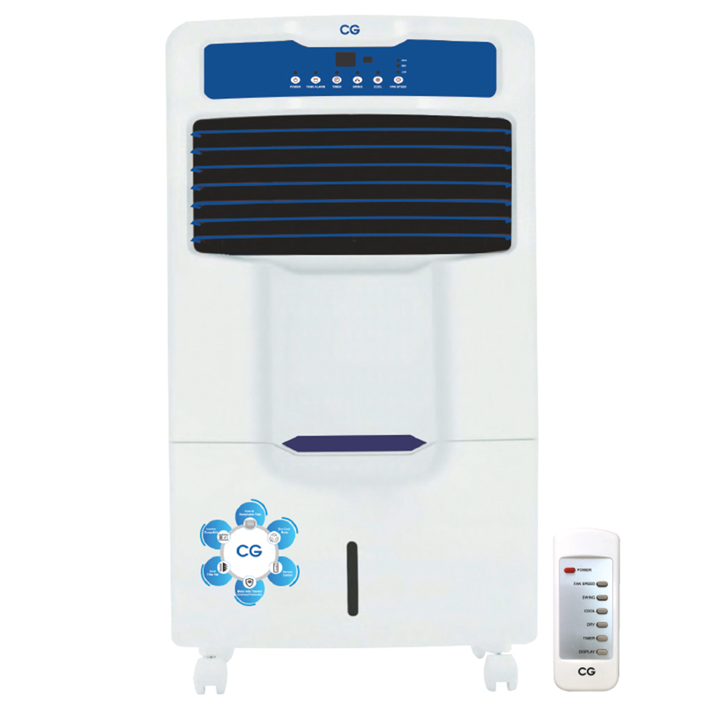 CG 28 Liter Personal Air Cooler (CGCoolkin 28R) model CGCoolkin 28R front view - GharOne Nepal